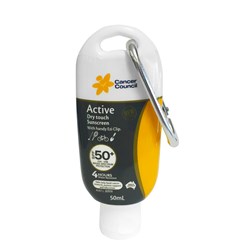Cancer Council SPF50+ Active  Ezi Clip Sunscreen